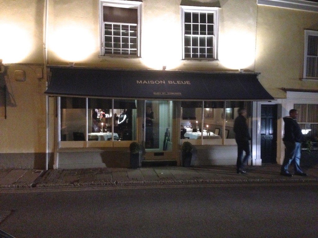 Maison Bleue Restaurant Review Bury St Edmunds Restaurant Reviews