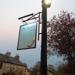 The Tickell Arms Restaurant Review - Welcome sign
