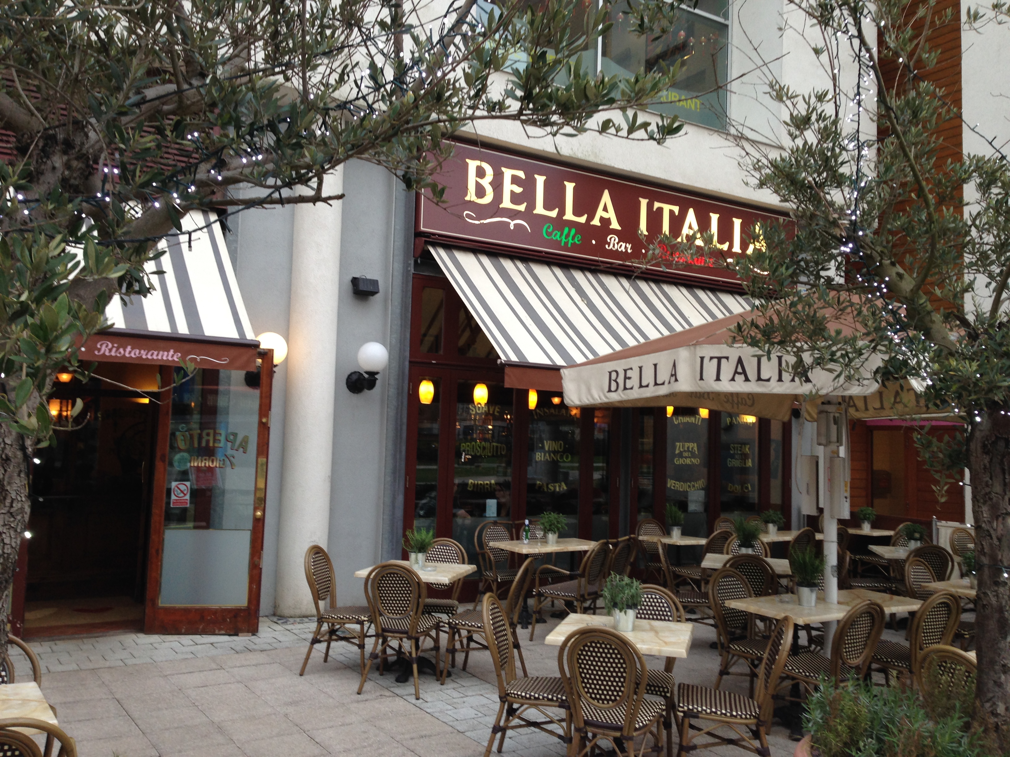 Bella Italia Cambridge Leisure Park Restaurant Review