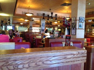 Seating - Frankie & Benny's at Cambridge Leisure Park Review